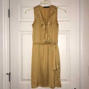 The Limited gold dress